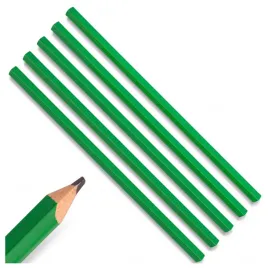 olowek-budowlany-stolarski-zielony-240mm-grafit-5b-techniczny-zestaw-5-szt