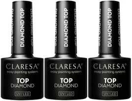 top-diamond-no-wipe-5g-claresa-diamentowy-polysk-wysoka-trwalosc-3-sztuki