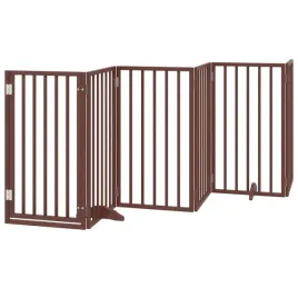 skladana-bramka-dla-psa-z-drzwiami-6-paneli-braz-300-cm