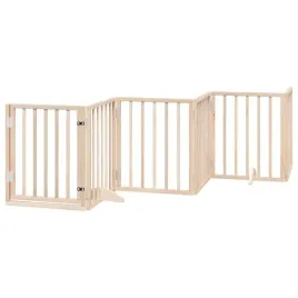 skladana-bramka-dla-psa-z-drzwiami-6-paneli-300-cm