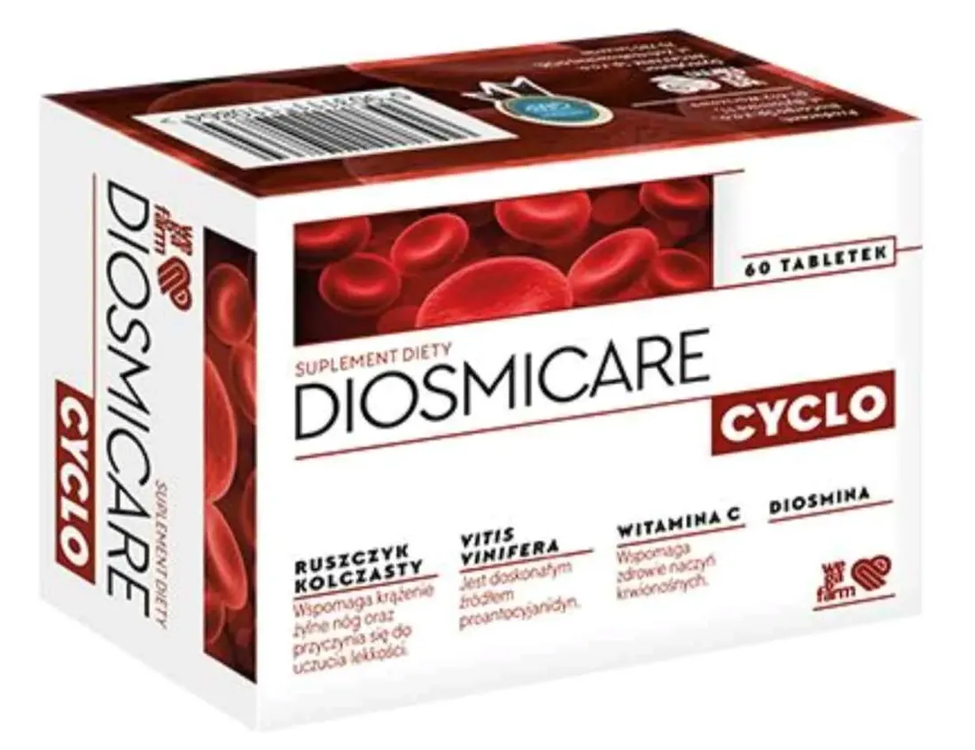 wegafarm-diosmicare-cyclo-60-tabletek-marka-wegafarm