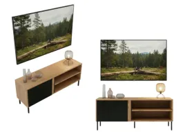 komoda-rtv-lars-jm07-120x50-cm-wysokie-nozki-lamele-czarny-dab-odwieczny