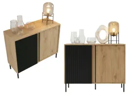 komoda-z-lamelami-lars-jm04-100x80-cm-wysokie-nozki-czarny-dab-odwieczny