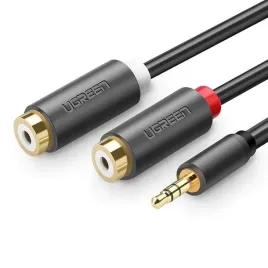 adapter-audio-jack-3-5mm-meski-do-2xrca-zenski-kabel-025m-szary