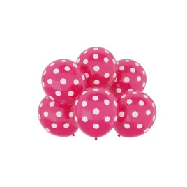 balon-lateksowy-fuksja-w-kropki-30-cm-6szt-urodziny