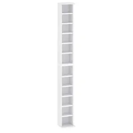 regal-na-ksiazki-wysoki-waski-180-x-21cm-bialy-mat-slupek-otwarty-z-polkami