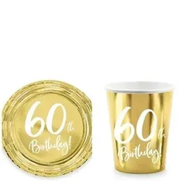 komplet-kubeczki-talerzyki-zlote-60-urodziny-40th-birthday-12-elementow