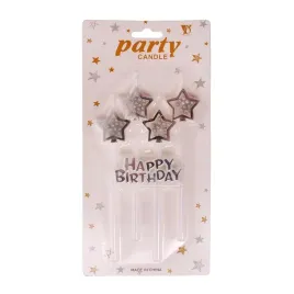 swieczka-urodzinowa-na-tort-srebrne-gwiazdki-4-szt-napis-happy-birthday