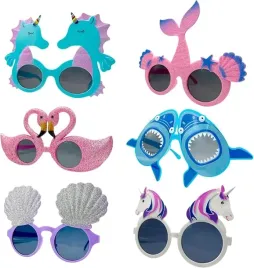smieszne-okulary-hawajskie-6-par-flaming-syrenka-impreza-uv400