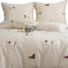 posciel-komplet-200x200-satyna-100percent-bawelna-printy-jamniczki