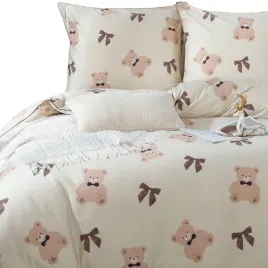posciel-z-misiem-komplet-140x200-satyna-100percent-bawelna-printy-teddy