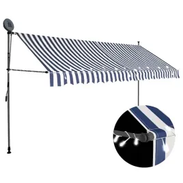 zwijana-markiza-niebiesko-biala-350x120-cm-z-lampkami-led