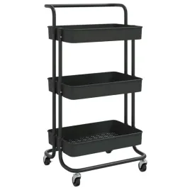 czarny-wozek-organizacyjny-42-x-35-x-85-cm-z-uchwytem-i-4-kolkami
