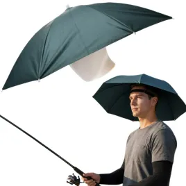 parasol-na-glowe-zielony-69-cm-smieszny-prezent-wedkarstwo-turystyka-deszcz