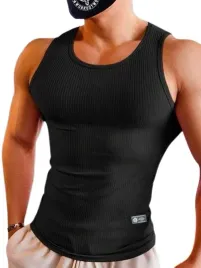 shein-czarna-meska-koszulka-bez-rekawow-prazkowana-xxl-1ha