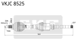 polos-napedowa-wal-napedowy-vkjc8525-skf