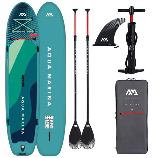 Deska SUP dwuosobowa trzyosobowa Aqua Marina Super Trip 12'6" rodzinna duża