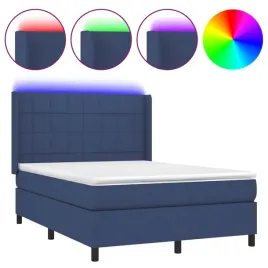 lozko-kontynentalne-z-materacem-i-diodami-led-niebieskie-203x147x118-1