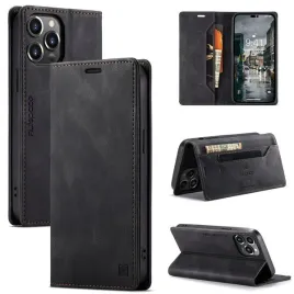 autspace-etui-skorzane-do-iphone-15-pro-max-z-klapka-portfel-rfid-czarne