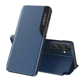 handyhulle-view-smart-window-do-samsung-galaxy-a15-5g-niebieskie