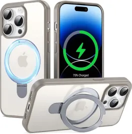 puyateya-pancerne-etui-magsafe-do-iphone-15-pro-stojak-ring-tytan-naturalny