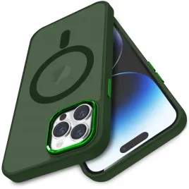 handyhulle-etui-magsafe-do-iphone-14-pro-zielone-matowe-smycz