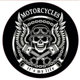 motorcycles-it-s-my-life-naklejka-15cm