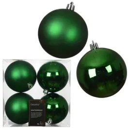 bombki-choinkowe-zielone-mat-polysk-10-cm-4-szt