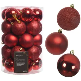 bombki-choinkowe-czerwone-8-cm-34-szt-polysk-mat-brokat