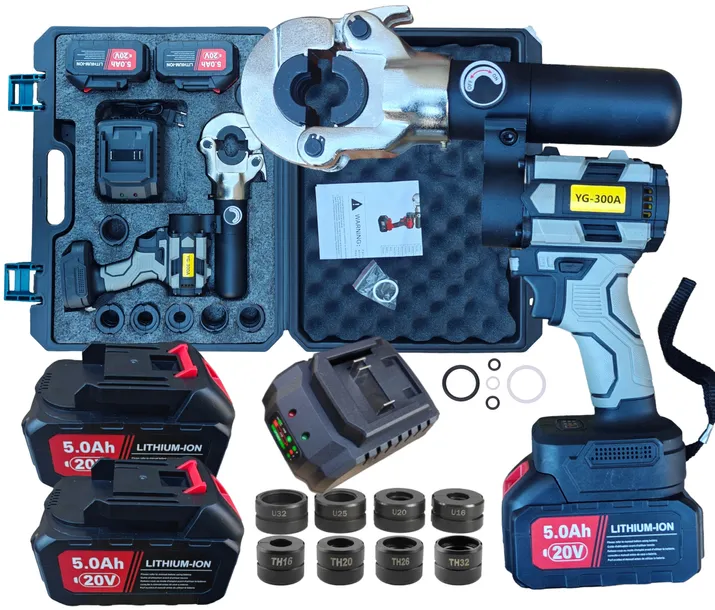 ZACISKARKA HYDRAULICZNA PRASKA DO RUR TH + U OBROTOWA AKUMULATOROWA 12Ton