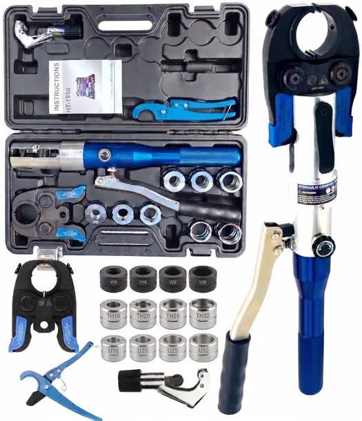 ZACISKARKA HYDRAULICZNA PRASKA DO RUR TH + U + V OBROTOWA PROMIENIOWA
