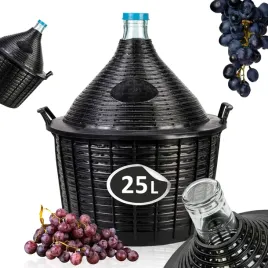 balon-na-wino-25l-cydr-w-koszu-gasior-do-wina-25-l-butla-grube-szklo
