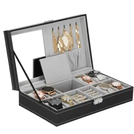 szkatulka-na-zegarki-33x20x9cm-czarny-ekoskora-organizer-z-przegrodkami-i