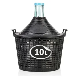 balon-na-wino-10l-cydr-w-koszu-gasior-do-wina-10-l-butla-grube-szklo