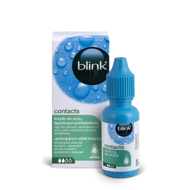 Krople do oczu BLINK CONTACTS 10ml