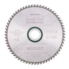 pila-tarczowa-metabo-216x30x64z-do-drewna-plyt-mdf-aluminium-multi-cut