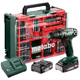 wiertarko-wkretarka-metabo-bs-18-set-mobilny-warsztat-74-el-2-akumulatory