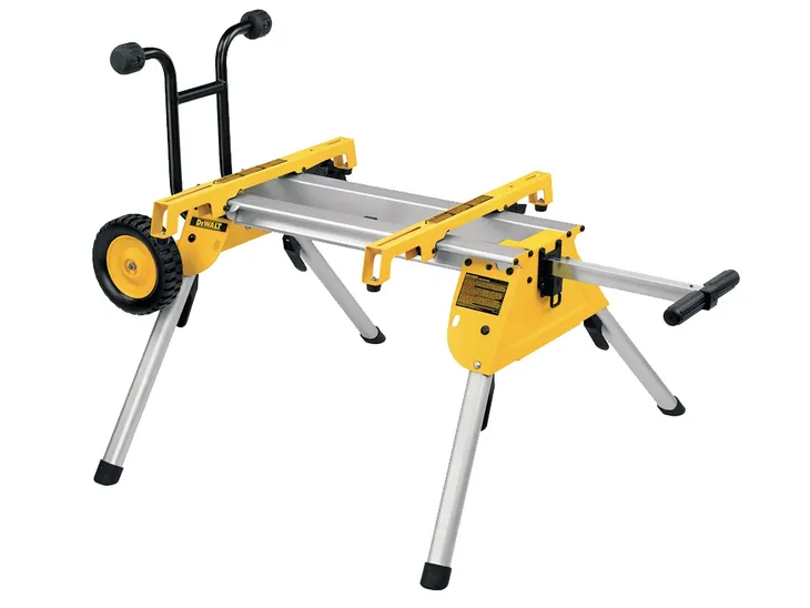 STÓŁ ROBOCZY DO UKOŚNICY PILARKI KAPÓWKI PODSTAWA DEWALT DE7400 Z KOŁAMI