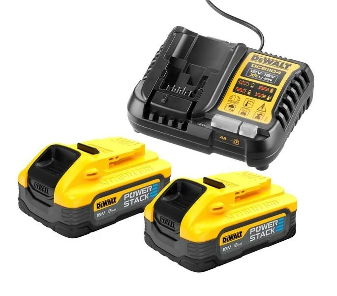 2-x-akumulator-50ah-18v-dewalt-powerstack-ladowarka-dcb1104h2-typ-akumulatora-li-ion