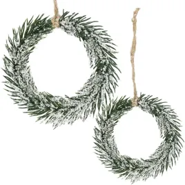 zawieszka-na-choinke-zielony-mini-wianek-ozdoba-swiateczna-10-cm