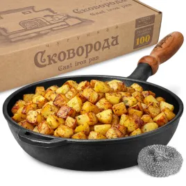 patelnia-zeliwna-gleboka-maysternya-solidna-ciezka-indukcja-gaz-olkusz-28cm