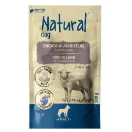 karma-mokra-dla-psa-natural-jagniecina-z-dodatkiem-jagody-500-g