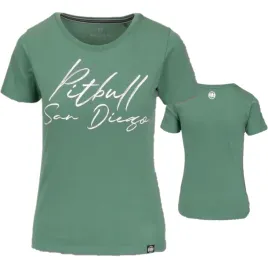 pitbull-west-coast-damska-koszulka-t-shirt-pitbull-sd-zielona-rozmiar-s