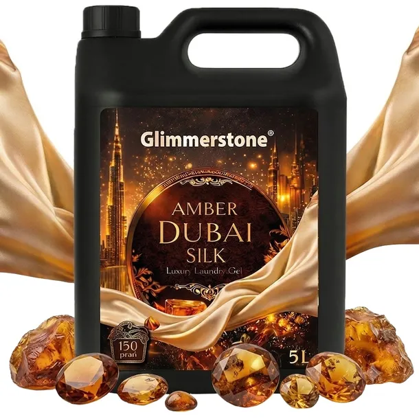 Płyn Żel do prania Uniwersalny - Perfumowany Arabski zapach AMBER DUBAI 5L