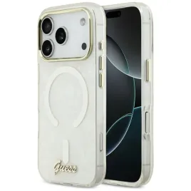 etui-guess-shell-script-metal-magsafe-na-apple-iphone-17-pro-max-biale