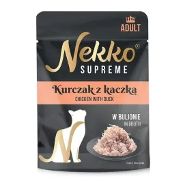 nekko-supreme-adult-kurczak-z-kaczka-w-bulionie-70g-mokra-karma-dla-kota