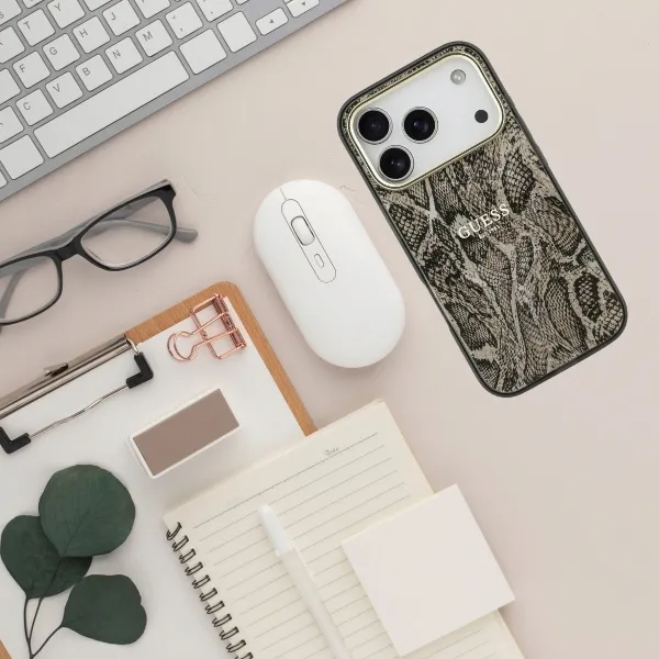 etui-guess-python-pattern-magsafe-na-apple-iphone-17-pro-brazowe