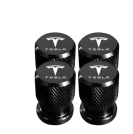 nowoczesne-stylowe-czarne-nakretki-na-wentyle-tesla-z-logo-tesla-trwale