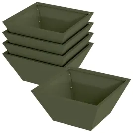 donica-ogrodowa-5-pcs-oliwkowy-35-x-35-x-15-cm-stal