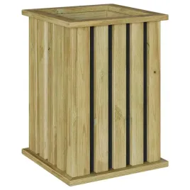 donica-brazowy-33-x-33-x-45-cm-sosna-impregnowana